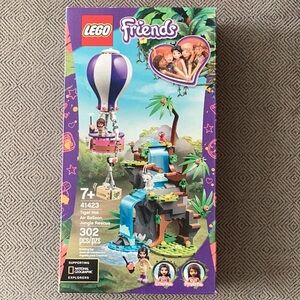 Lego Friends Tiger Hot Air Balloon Jungle Resecue